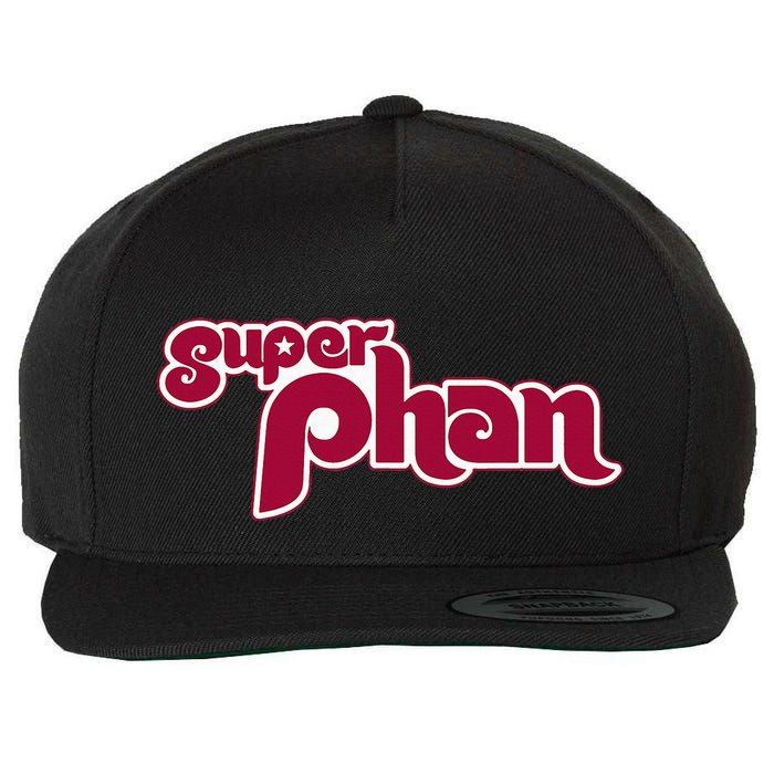 Super Phan Philadelphia Super Fan Wool Snapback Cap