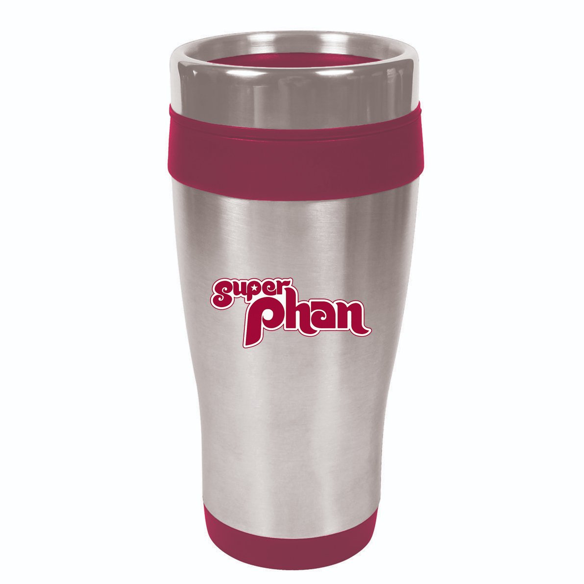 Super Phan Philadelphia Super Fan 16oz Travel Tumbler