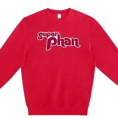 Super Phan Philadelphia Super Fan Premium Crewneck Sweatshirt