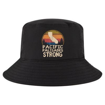 Support Pacific Palisades Strong Vintage Stay California Cool Comfort Performance Bucket Hat