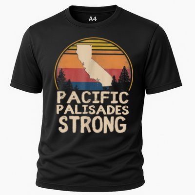 Support Pacific Palisades Strong Vintage Stay California Performance Shirt