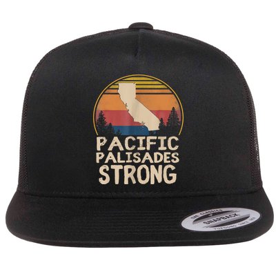 Support Pacific Palisades Strong Vintage Stay California Flatbill Hat