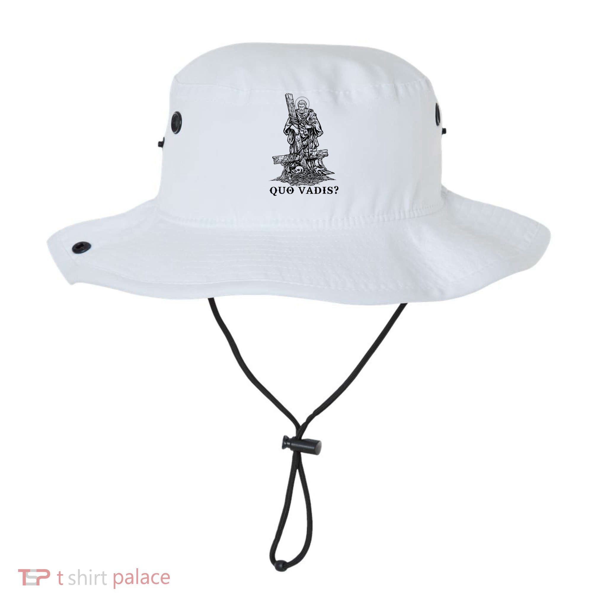 Saint Peter Quo Vadis Catholic Christian Jesus Bucket Hat