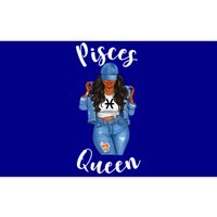 Streetwise Pisces Queen Black Zodiac Birthday March Gift Bumper Sticker