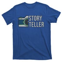 Storyteller Photography Quote Saying Camera For Photographer Gift T-Shirt