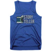 Storyteller Photography Quote Saying Camera For Photographer Gift Tank Top