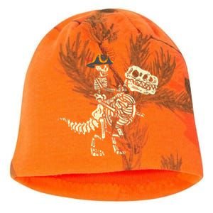 Spooky Pirate Riding Trex Halloween Costume Kati - Camo Knit Beanie