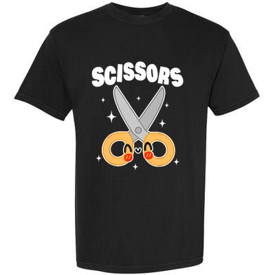 Scissors Paper Rock Halloween Costumes Group Garment-Dyed Heavyweight T-Shirt