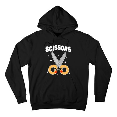 Scissors Paper Rock Halloween Costumes Group Hoodie