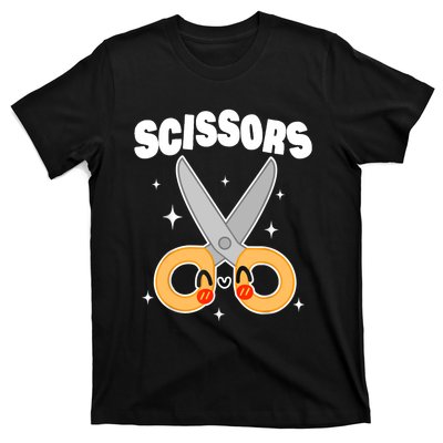 Scissors Paper Rock Halloween Costumes Group T-Shirt