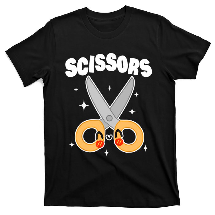 Scissors Paper Rock Halloween Costumes Group T-Shirt