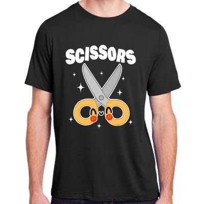 Scissors Paper Rock Halloween Costumes Group Adult ChromaSoft Performance T-Shirt