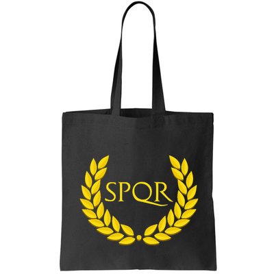 Spqr Purple Roman Bag
