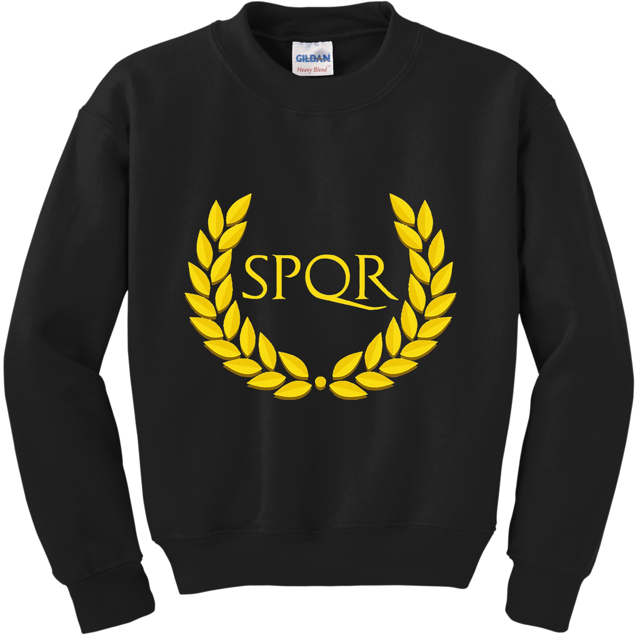 Spqr Purple Roman Kids Sweatshirt