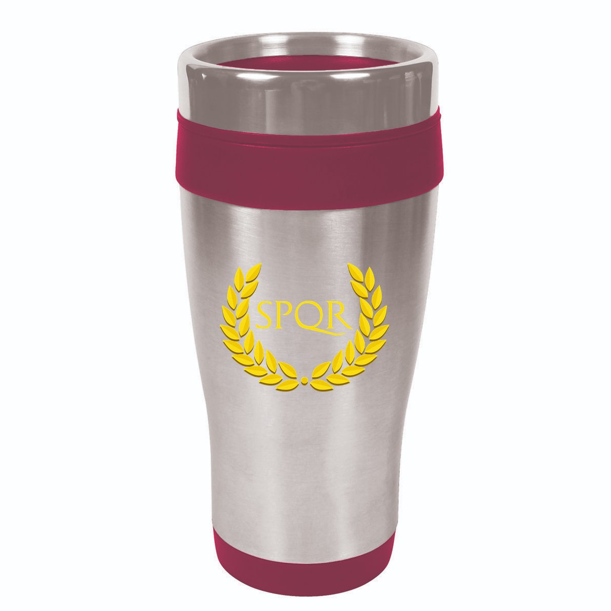 Spqr Purple Roman 16oz Travel Tumbler