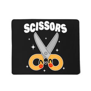 Scissors Paper Rock Halloween Costumes Group Family Mousepad