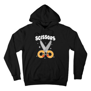 Scissors Paper Rock Halloween Costumes Group Family Hoodie