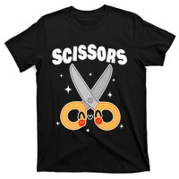 Scissors Paper Rock Halloween Costumes Group Family T-Shirt