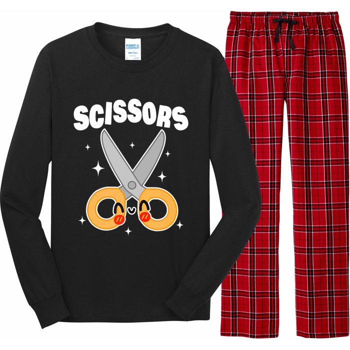 Scissors Paper Rock Halloween Costumes Group Family Long Sleeve Pajama Set