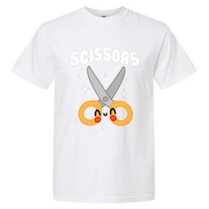 Scissors Paper Rock Halloween Costumes Group Family Garment-Dyed Heavyweight T-Shirt