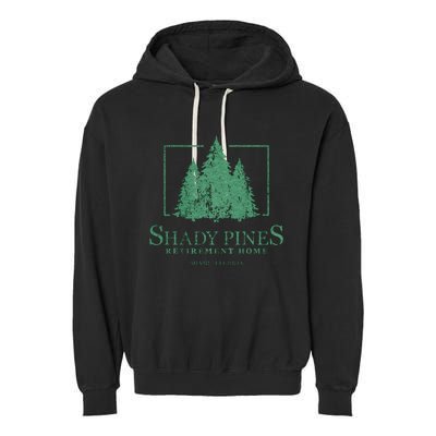 Shady Pines Retirement Home Garment-Dyed Fleece Hoodie