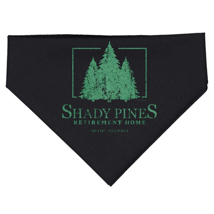 Shady Pines Retirement Home USA-Made Doggie Bandana