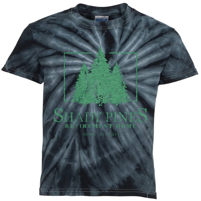 Shady Pines Retirement Home Kids Tie-Dye T-Shirt