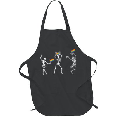 Skeleton Pride Rainbow Lgbtq Funny Pride. Apron