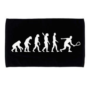 Squash Player Retro Evolution Racquetball Crossminton Sport Microfiber Hand Towel