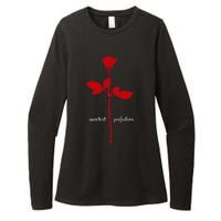 Sweetest Perfection Red And White Design Womens CVC Long Sleeve Shirt