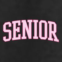 Senior Pink Retro Graduation Adult Drive Performance Visor