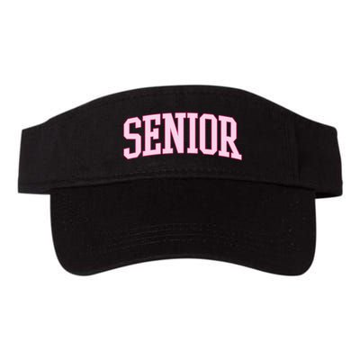 Senior Pink Retro Graduation Visor