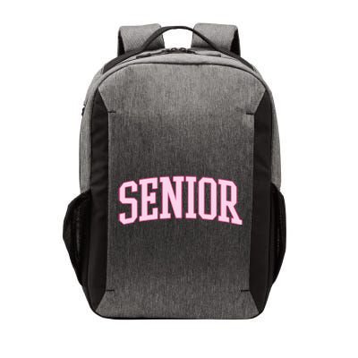 Senior Pink Retro Graduation Vector Backpack