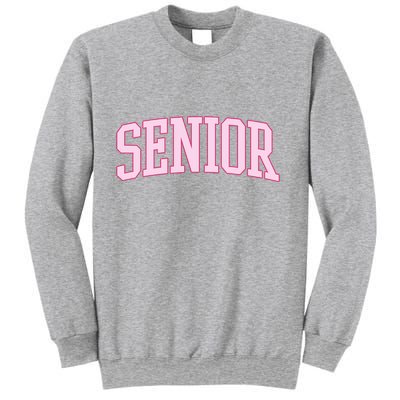 Senior Pink Retro Graduation Sweatshirt