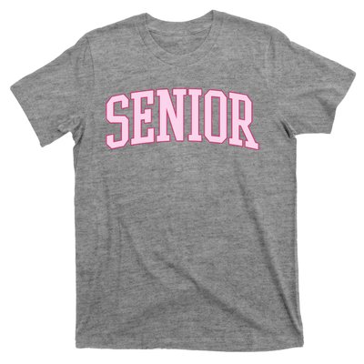 Senior Pink Retro Graduation T-Shirt