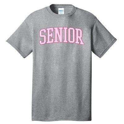 Senior Pink Retro Graduation Tall T-Shirt