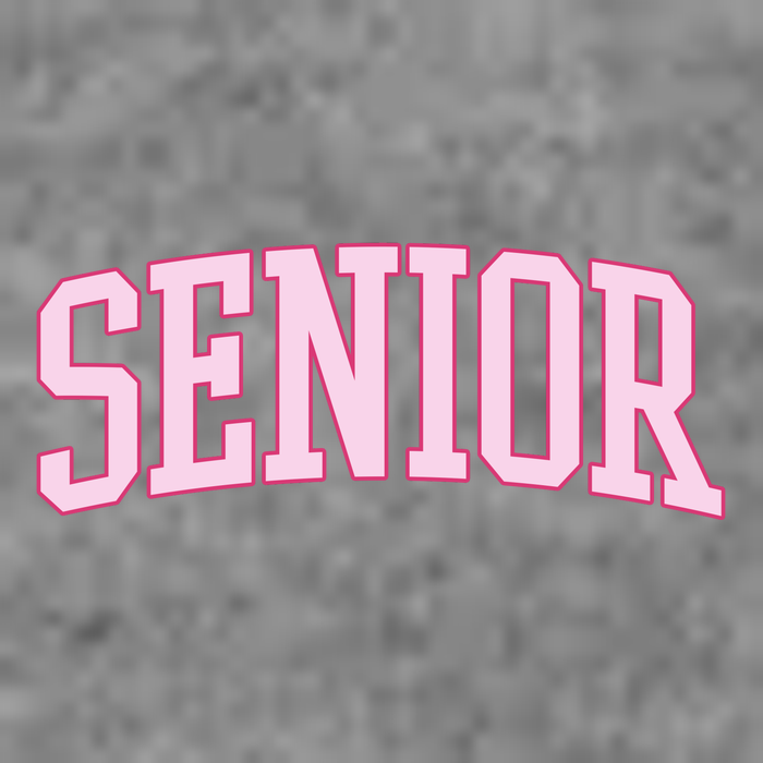 Senior Pink Retro Graduation Womens Tank Top