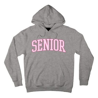 Senior Pink Retro Graduation Tall Hoodie