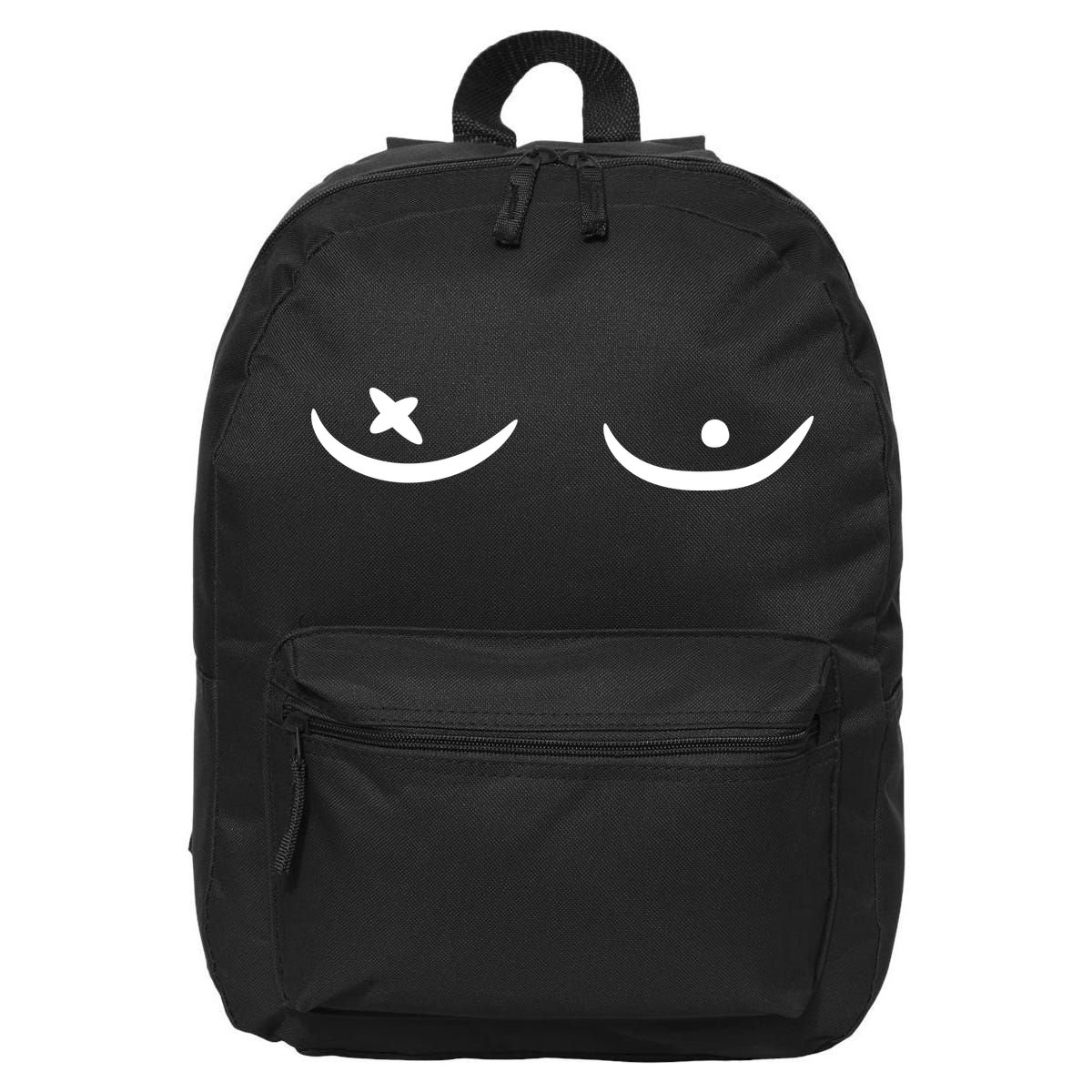 Survivor Pink Ribbon Breast Cancer 16 in Basic Backpack