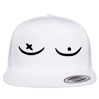 Survivor Pink Ribbon Breast Cancer Flatbill Hat