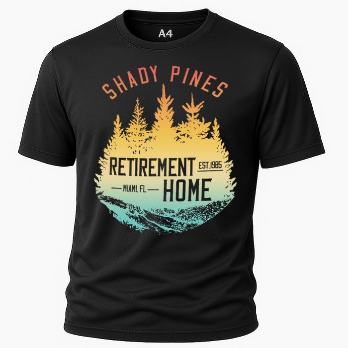 Shady Pines Retirement Est.1985 Miami Fl Home Apparel Cooling Performance Crew T-Shirt