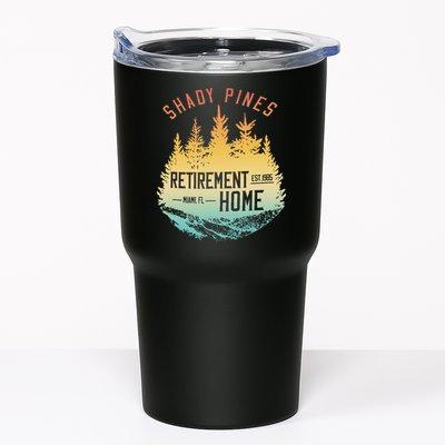 Shady Pines Retirement Est.1985 Miami Fl Home Apparel Tumbler