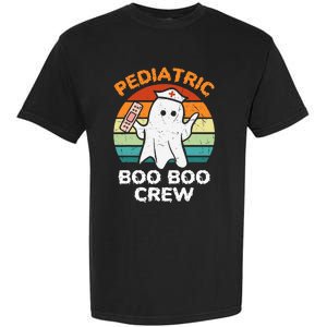 Spooky Pediatric RN Nurse Crew for Halloween Garment-Dyed Heavyweight T-Shirt