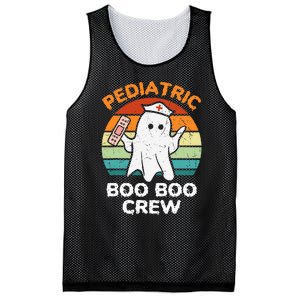 Spooky Pediatric RN Nurse Crew for Halloween Mesh Reversible Basketball Jersey Tank