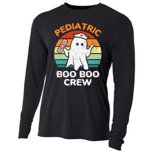 Spooky Pediatric RN Nurse Crew for Halloween Cooling Performance Long Sleeve Crew