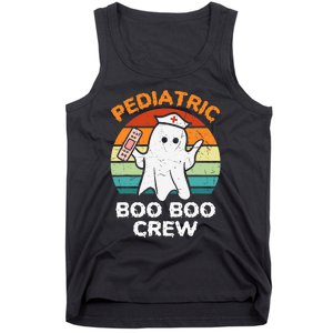 Spooky Pediatric RN Nurse Crew for Halloween Tank Top