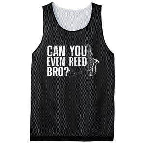 Saxophone Player Reed Mesh Reversible Basketball Jersey Tank