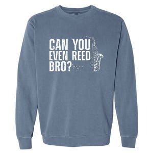 Saxophone Player Reed Garment-Dyed Sweatshirt