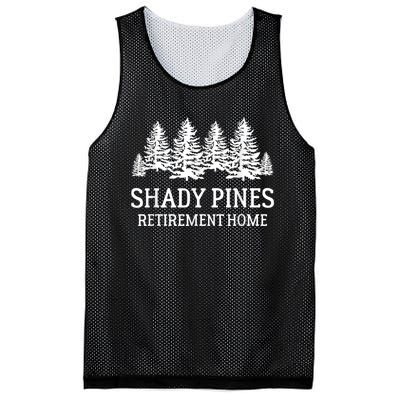 Shady Pines Retirement Home Gift Mesh Reversible Basketball Jersey Tank