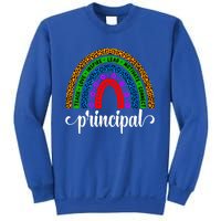 School Principal Rainbow Principal Week Funny Gift Sweatshirt